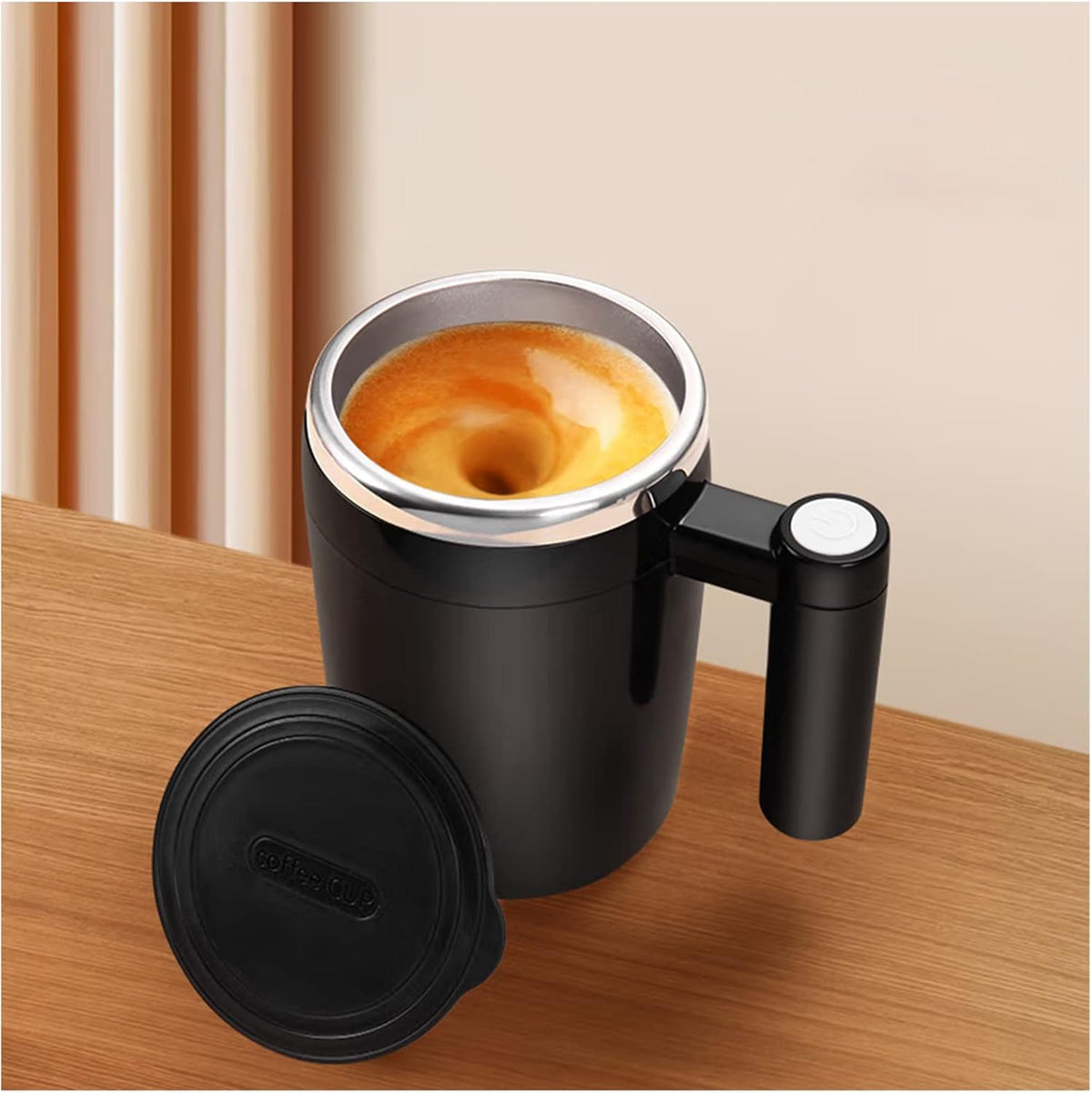 Rechargeable Self Stirring Mug – Magnetic Automatic Mixer