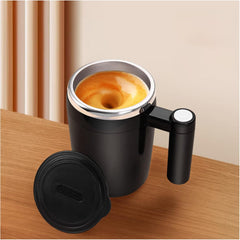 Rechargeable Self Stirring Mug – Magnetic Automatic Mixer