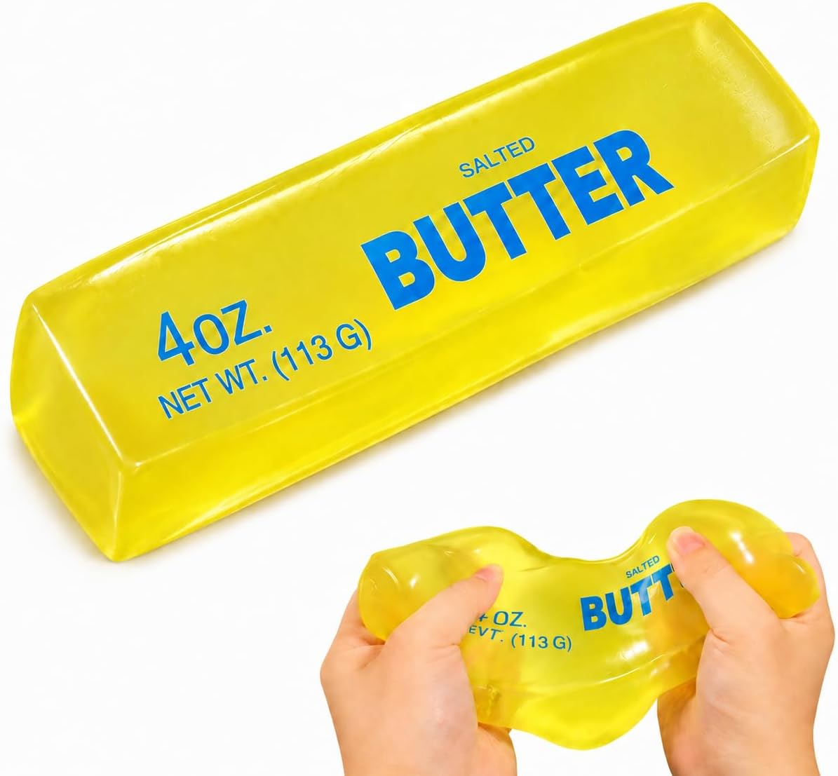 Coconut Oil Butter Squishy Toy – Moldable Stress Relief