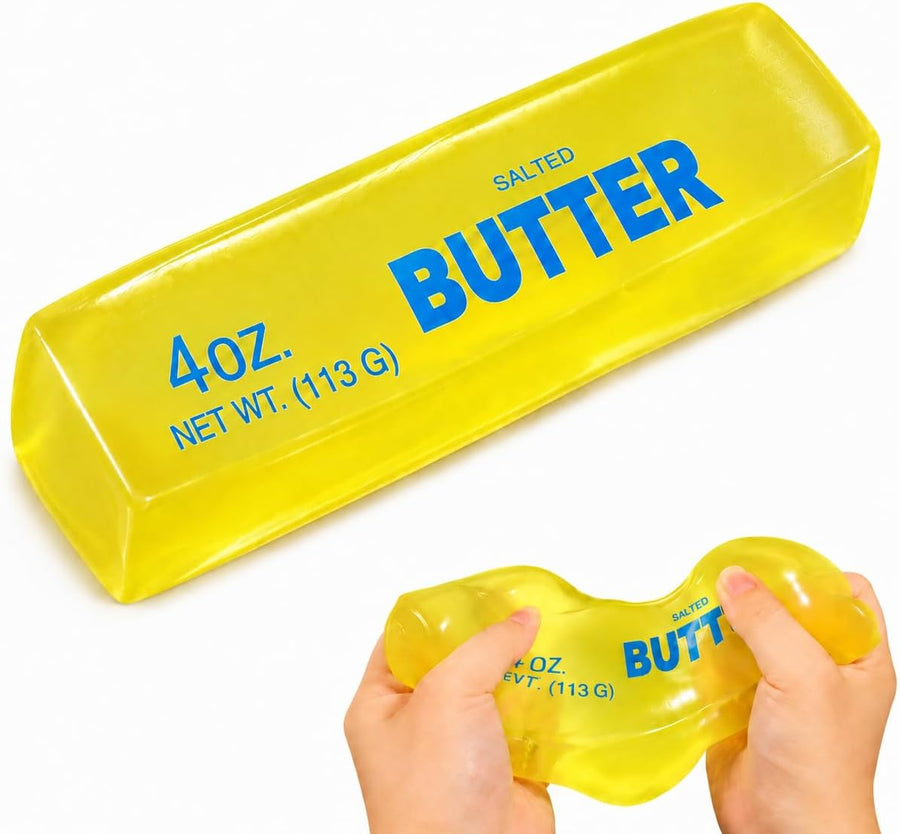 Coconut Oil Butter Squishy Toy – Moldable Stress Relief