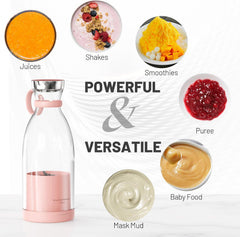 Portable Personal Blender for Shakes and Smoothies 11.8 oz
