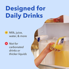 Automatic Drink Dispenser for Fridge – No-Spill Pouring