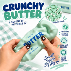 Crunchy Butter Squishy Fidget Toy – Soft Stress Relief