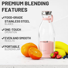 Portable Personal Blender for Shakes and Smoothies 11.8 oz