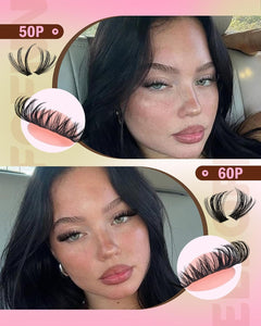 DIY Lash Cluster Extension Kit With Bond, Seal & Tweezers