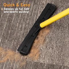 Rubber Pet Hair Removal Broom with Telescopic Handle